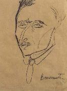 Amedeo Modigliani Arstide Sommati (mk38) France oil painting artist